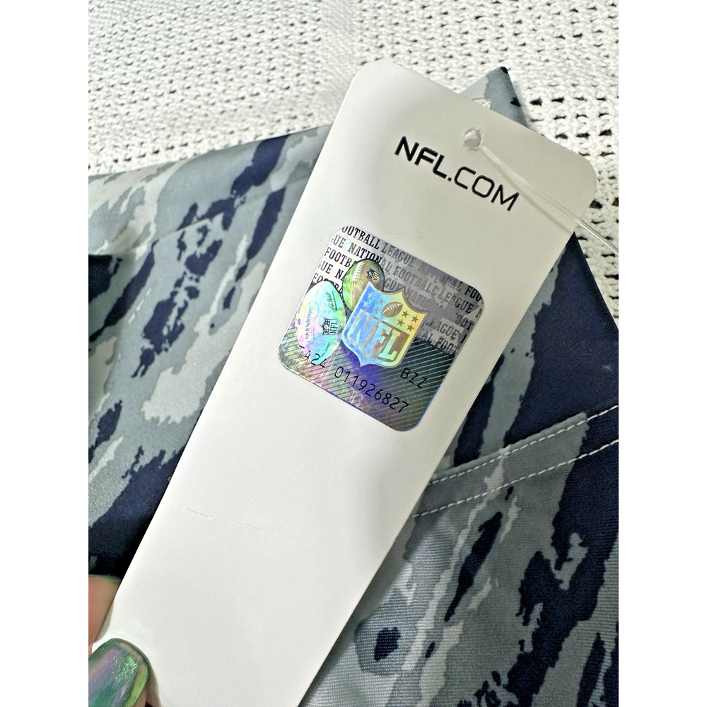 NFL Team Apparel Dallas Cowboys Leggings Gray Camo Athletic Yoga Pants Women’s M - Picture 4 of 6